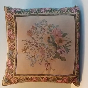 Beautiful French Tapestry Pillow